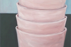 Becherstapel mit 2 Strohhalmen (120 x 80 cm)