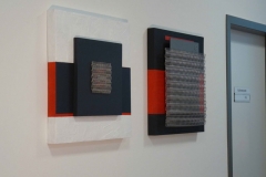 Metallmatten auf Holz