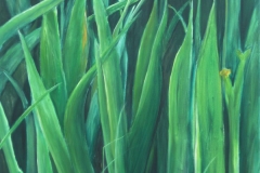 Im Gras (120 x 100 cm)
