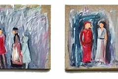 Serie small talk 5 (je 20 x 20 cm)