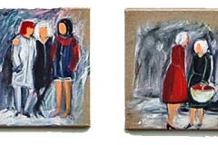 Serie small talk 6 (je 20 x 20 cm)